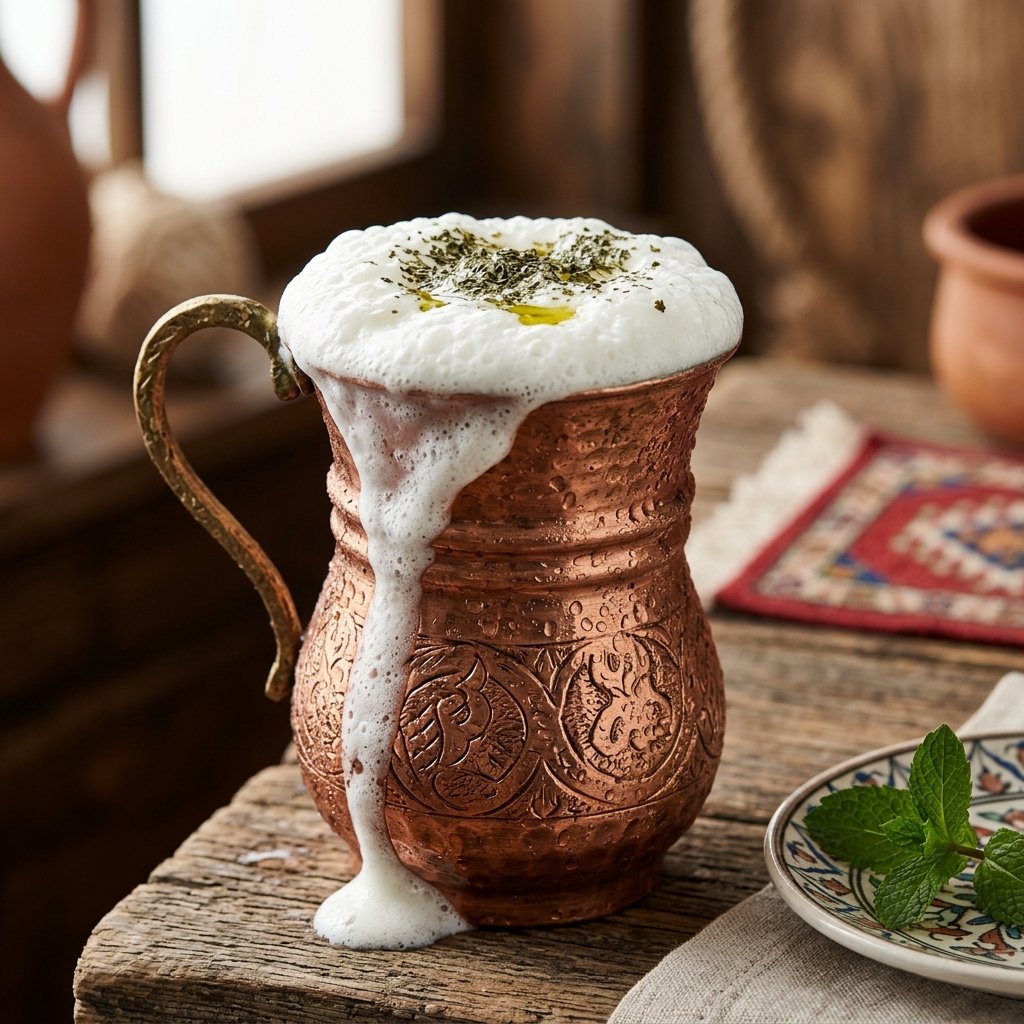 Köpüklü Yayık Ayranı